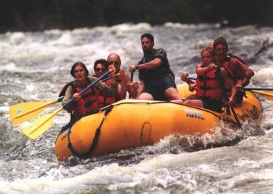 Whitewater Rafting on the Kennebec